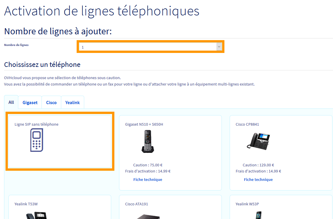 activation ligne sans téléphone 