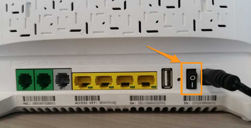 Redémarrage TG788vn et TG788vn V2