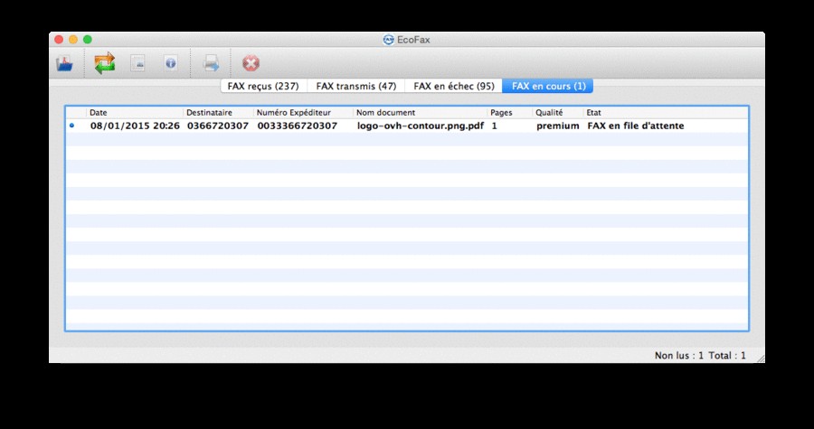 EcoFax macOS