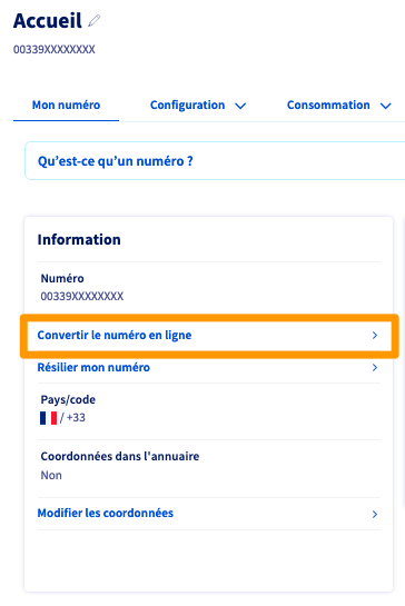 conversion alias-sip