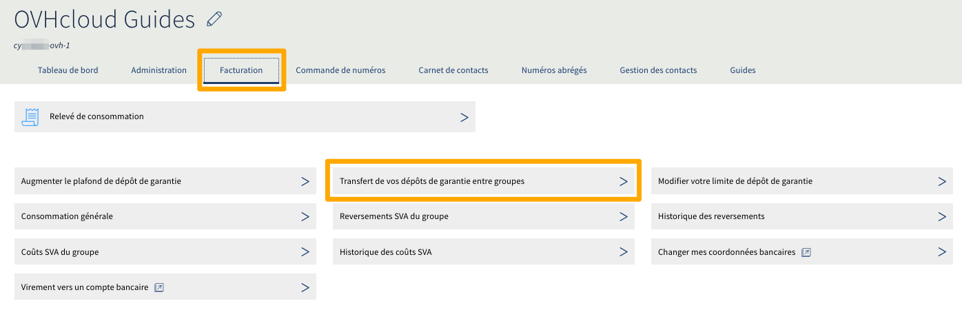 transfert depot de garantie
