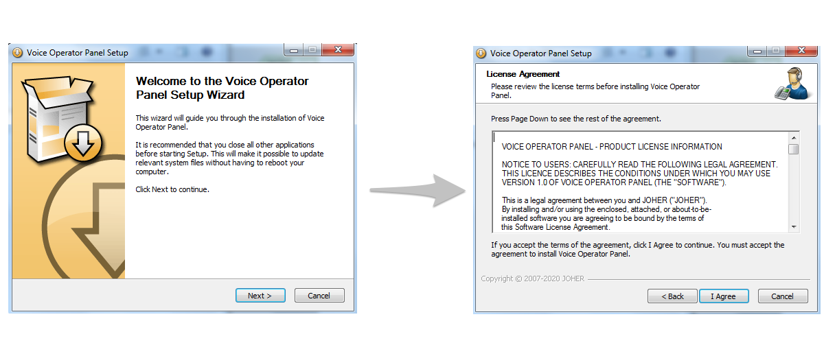 installation - contrats