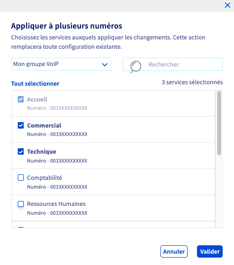 configurationnumeroalias