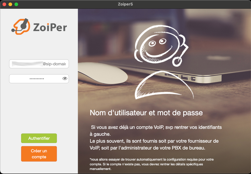 assistant zoiper macOS