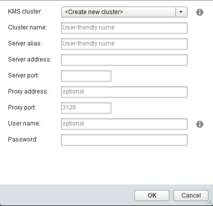 Procedura di aggiunta KMS