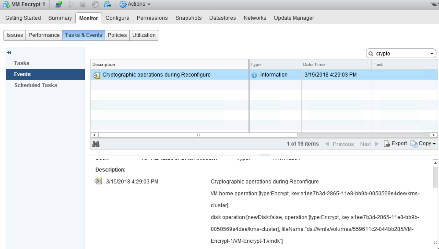 Verifica della configurazione