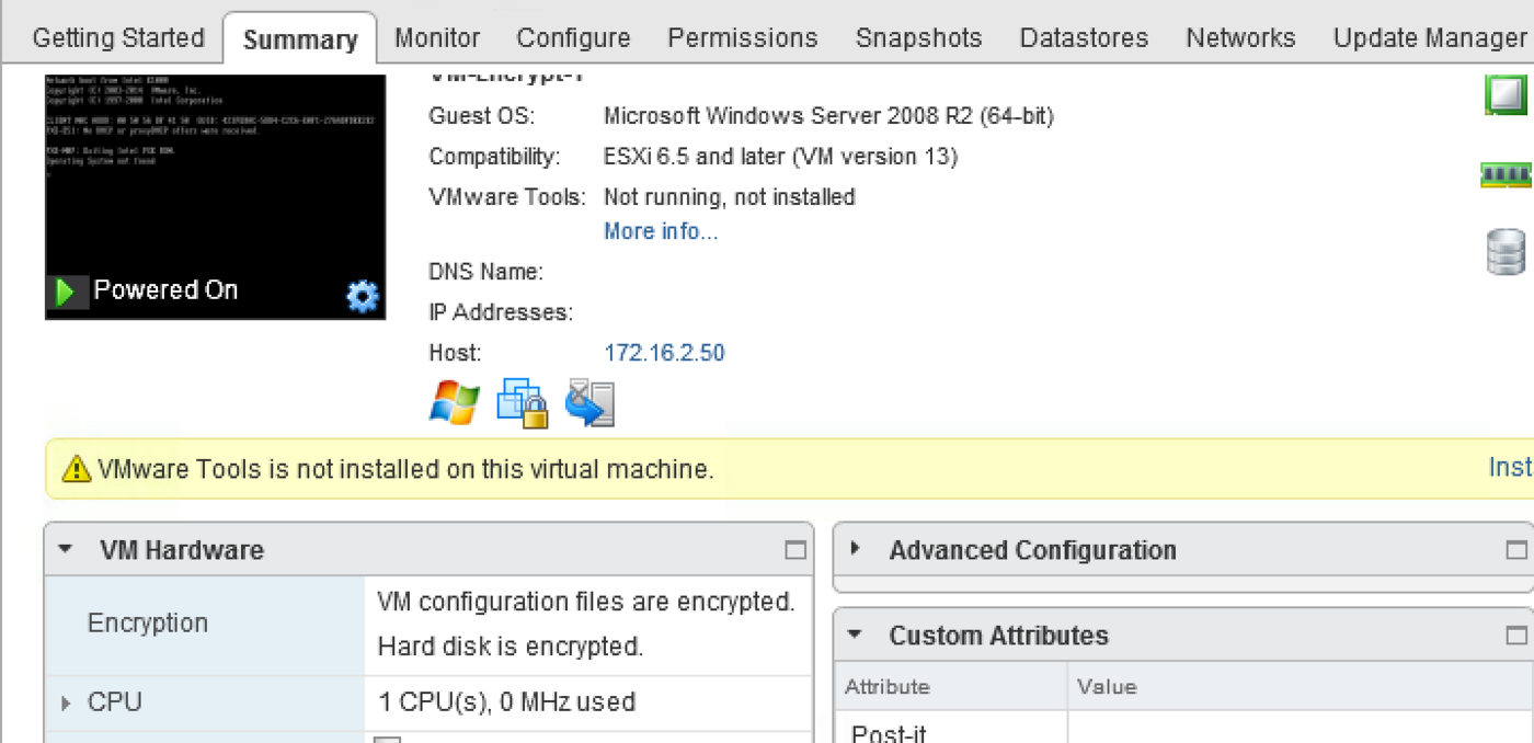 Verifica della configurazione