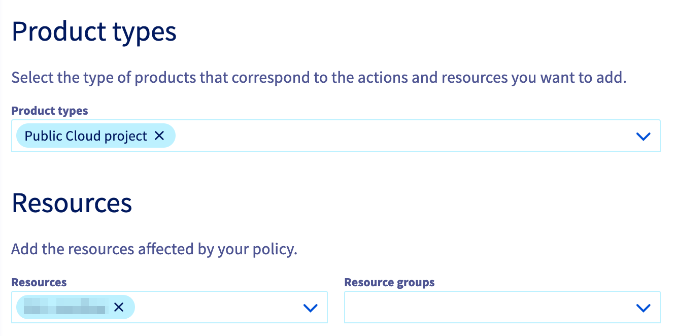 Add Product types & resources